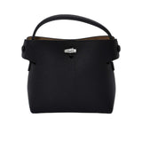 Karisma Bamboo-Lock Grained Satchel, a piece that balances classic structure with organic-inspired hardware.