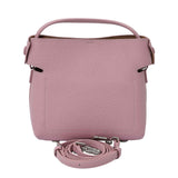 Karisma Bamboo-Lock Grained Satchel, a piece that balances classic structure with organic-inspired hardware.