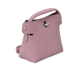 Karisma Bamboo-Lock Grained Satchel, a piece that balances classic structure with organic-inspired hardware.