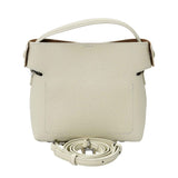 Karisma Bamboo-Lock Grained Satchel, a piece that balances classic structure with organic-inspired hardware.