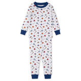 Kissy Kissy Kids Boy's White Pyjama Set