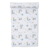 Kissy Kissy Kids New Born Boy's White Blanket White