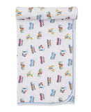 Kissy Kissy Kids New Born Boy's Blanket Multicolor