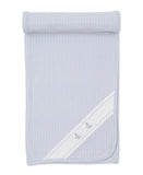 Kissy Kissy Kids New Born Boy's Light Blue Blanket