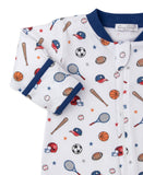 Kissy Kissy Kids New Born Boy's White Sleepsuit