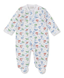 Kissy Kissy Kids New Born Boy's Set of Sleepsuit & Bib & Hat