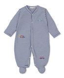 Kissy Kissy Kids New Born Boy's Blue Sleepsuit Set