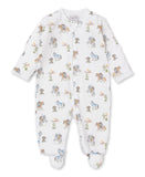 Kissy Kissy Kids New Born Boy's Multicolor Set of Sleepsuit & Hat