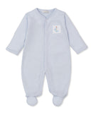 Kissy Kissy Kids New Born Boy's Light Blue Sleepsuit Set