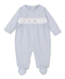 Kissy Kissy Kids New Born Boy's Light Blue Sleepsuit Set