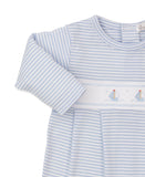Kissy Kissy Kids New Born Boy's Light Blue Sleepsuit Set