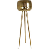 Kersten Planter Aluminium Champagne