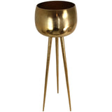 Kersten Planter Aluminium Champagne