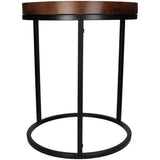 Kersten Table Iron Black Set of 2 Pcs