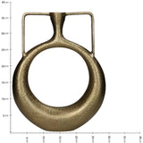 Kersten Vase Aluminium Gold
