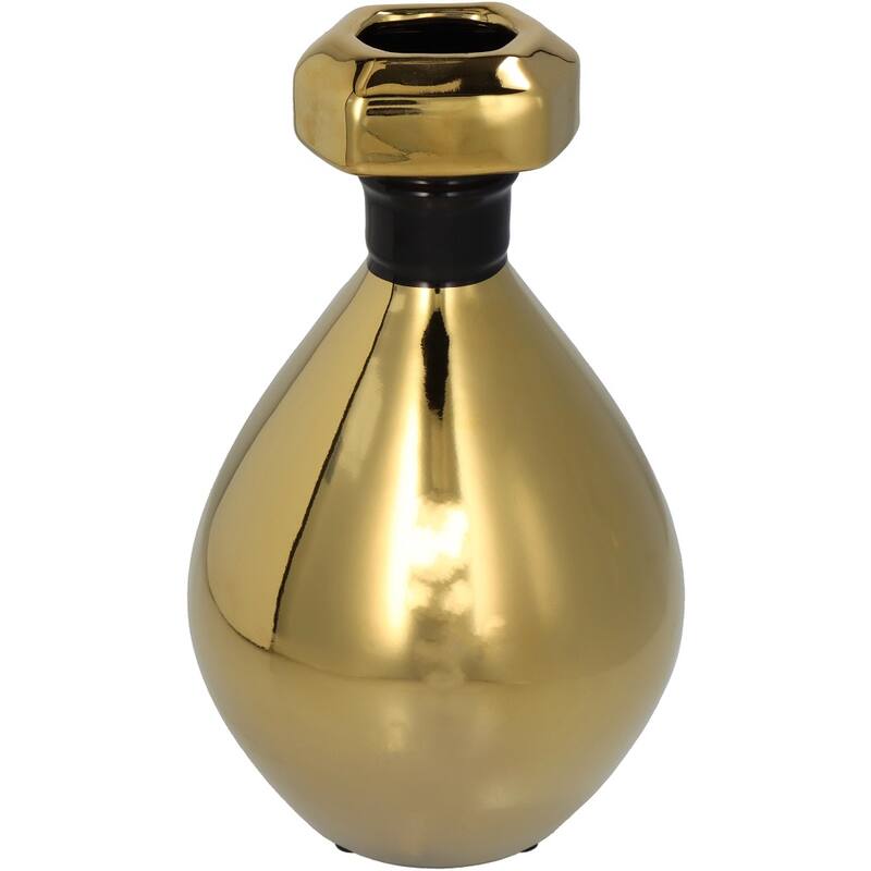 Kersten Vase Perfume Bottle Fine Earthenware Gold | Candle Holder | Candleholder | Home and Furniture Home Kersten Vase Perfume Bottle Fine Earthenware Gold | Candle Holder | Candleholder | Home and Furniture Home