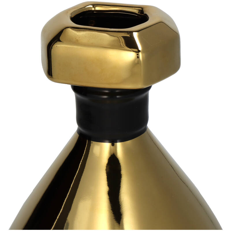 Kersten Vase Perfume Bottle Fine Earthenware Gold | Candle Holder | Candleholder | Home and Furniture Home Kersten Vase Perfume Bottle Fine Earthenware Gold | Candle Holder | Candleholder | Home and Furniture Home