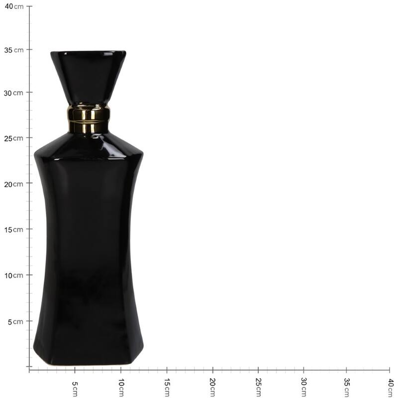 Kersten Vase Perfume Bottle Fine Earthenware Black | Home and Furniture Home | Vase Kersten Vase Perfume Bottle Fine Earthenware Black | Home and Furniture Home | Vase