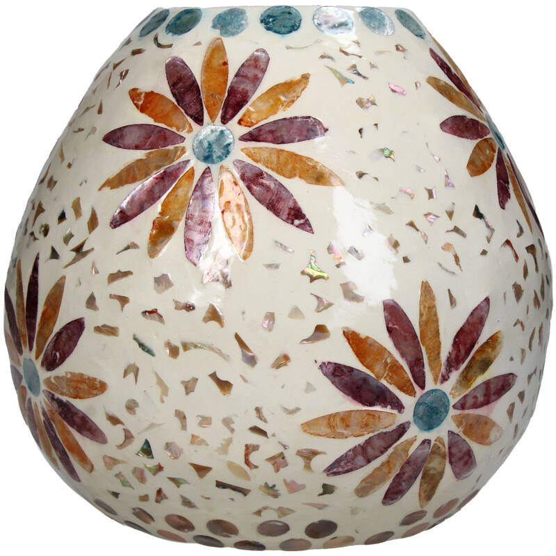 Kersten Vase Capiz Multi | Home and Furniture Home | Spring Festival | Vase Kersten Vase Capiz Multi | Home and Furniture Home | Spring Festival | Vase