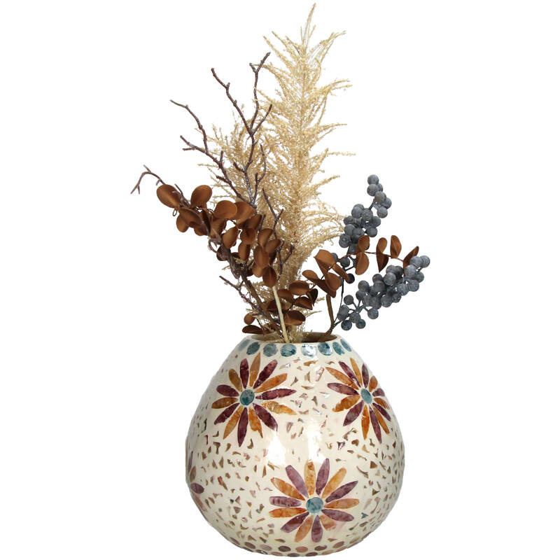 Kersten Vase Capiz Multi | Home and Furniture Home | Spring Festival | Vase Kersten Vase Capiz Multi | Home and Furniture Home | Spring Festival | Vase