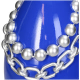 Kersten Vase Necklace Polyresin Blue