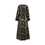 Kaftish Women's Black Kaftan, Free Size