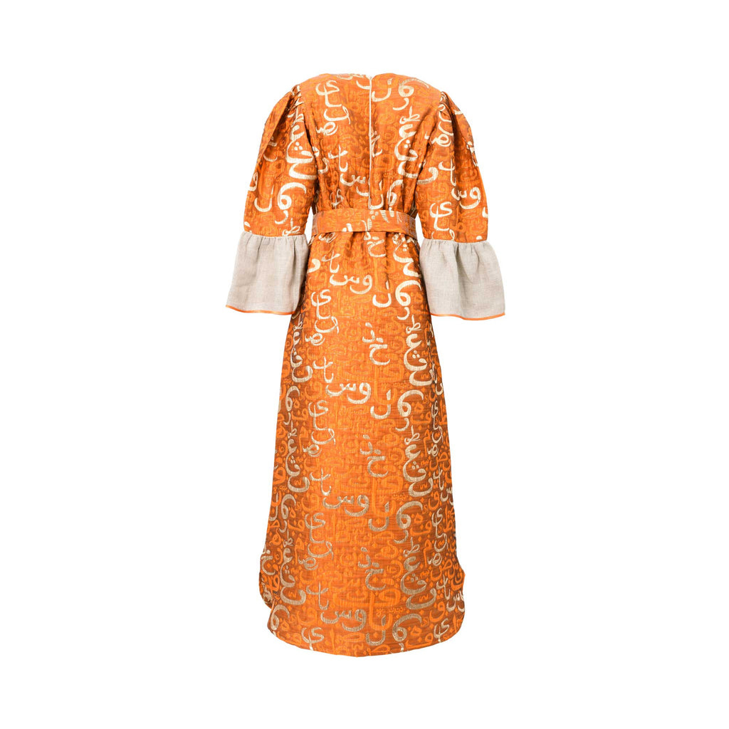Lush Multi Orange Kaftan