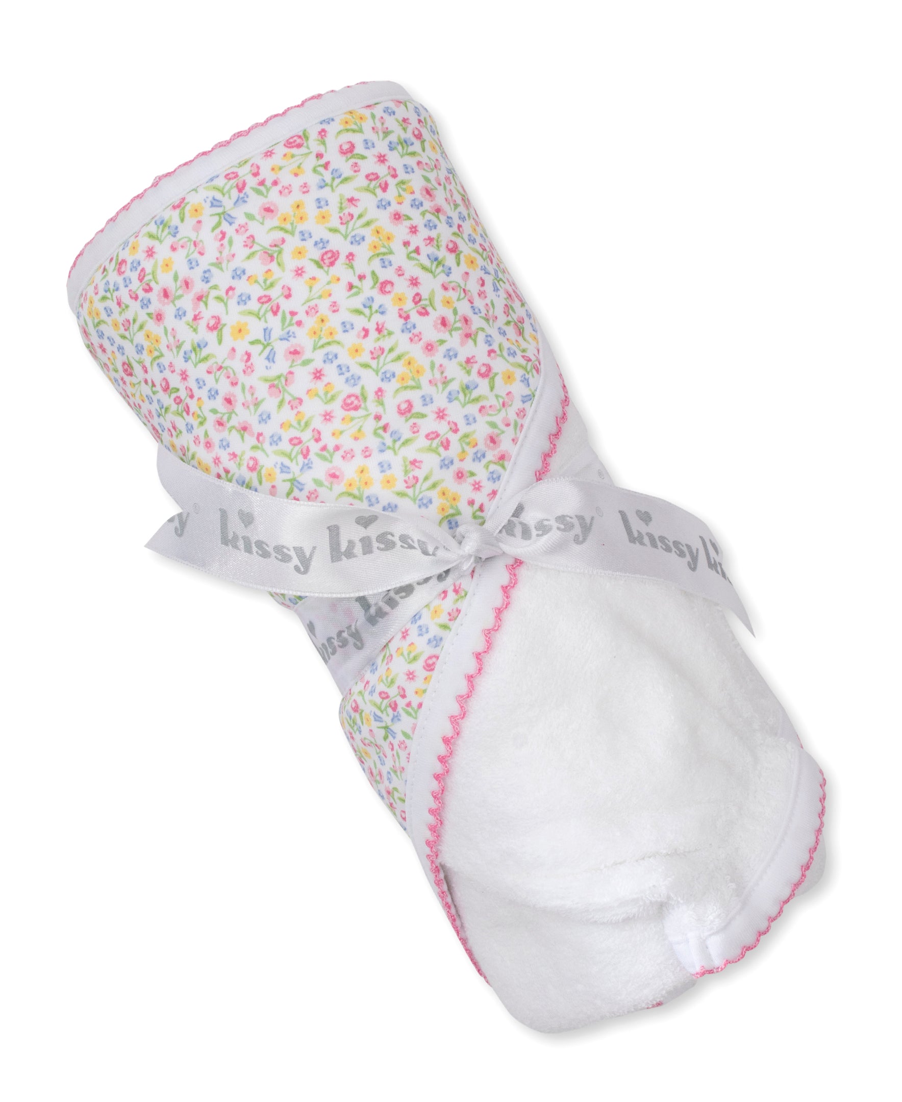 Kissy Kissy Kids New Born Girl's White & Pink Towel | Bath Towel | New Born | New Born Girl (0M - 9M) | new-season-2025 | Towel | Towels Kissy Kissy Kids New Born Girl's White & Pink Towel | Bath Towel | New Born | New Born Girl (0M - 9M) | new-season-2025 | Towel | Towels