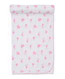 Kissy Kissy Kids New Born Girl's Pink Blanket
