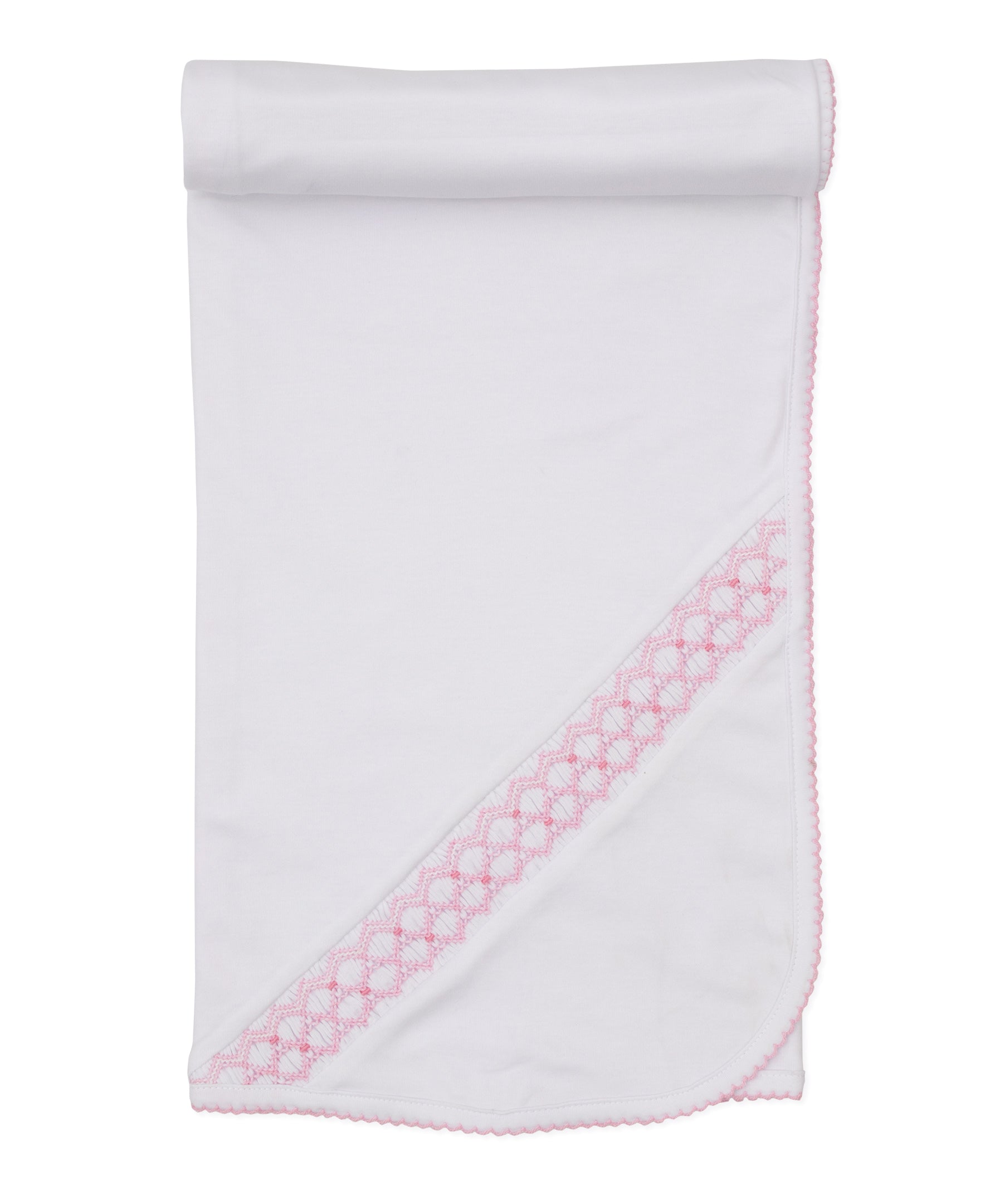 Kissy Kissy Kids New Born Girl's Pink & White Blanket | Blanket | Blankets | New Born Blanket | New Born Girl Blanket | new-season-2025