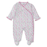 Kissy Kissy Kids New Born Girl's White Sleepsuit Set