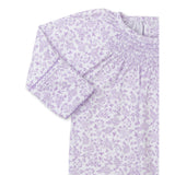 Kissy Kissy Kids New Born Girl's Purple Sleepsuit Set