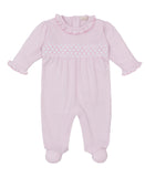 Kissy Kissy Kids New Born Girl's Pink Sleepsuit Set