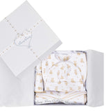 Kissy Kissy New Born Girl's Coordinated Gift Set with Bear Pattern