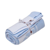 Kissy Kissy Kids New Born Boy's Light Blue Blanket