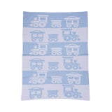 Kissy Kissy Kids New Born Boy's Light Blue Blanket