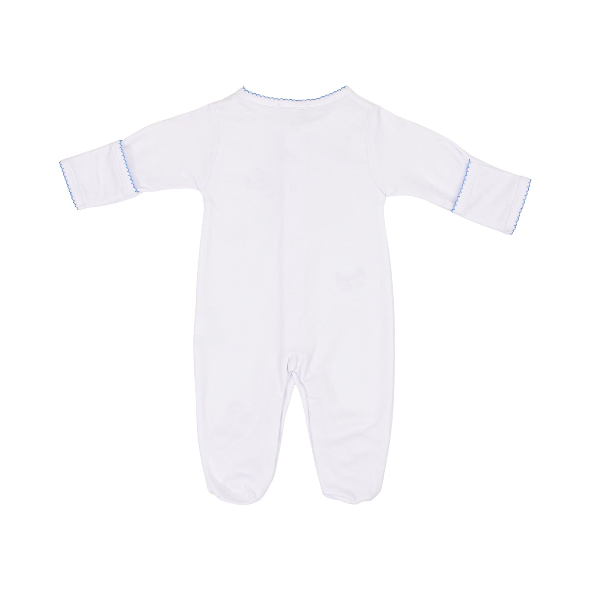 Kissy Kissy New Born Boy's Whale Embroidered Sleepsuit and Hat Set