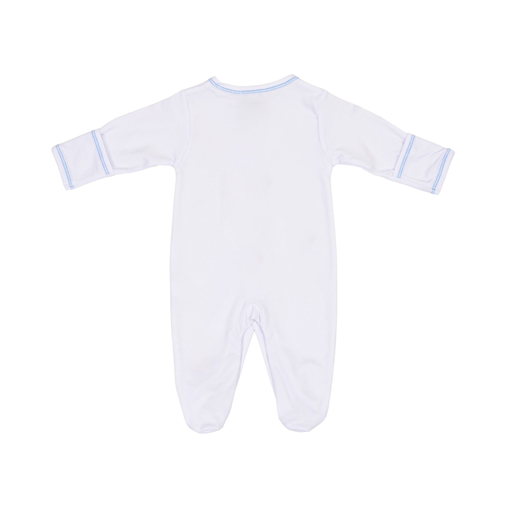 Kissy Kissy New Born Boy's Sleepsuit and Hat Set with Aeroplane Embroidery