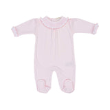 Kissy Kissy New Born Girl's Sleepsuit with Ruffled Collar