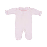 Kissy Kissy New Born Girl's Sleepsuit with Ruffled Collar