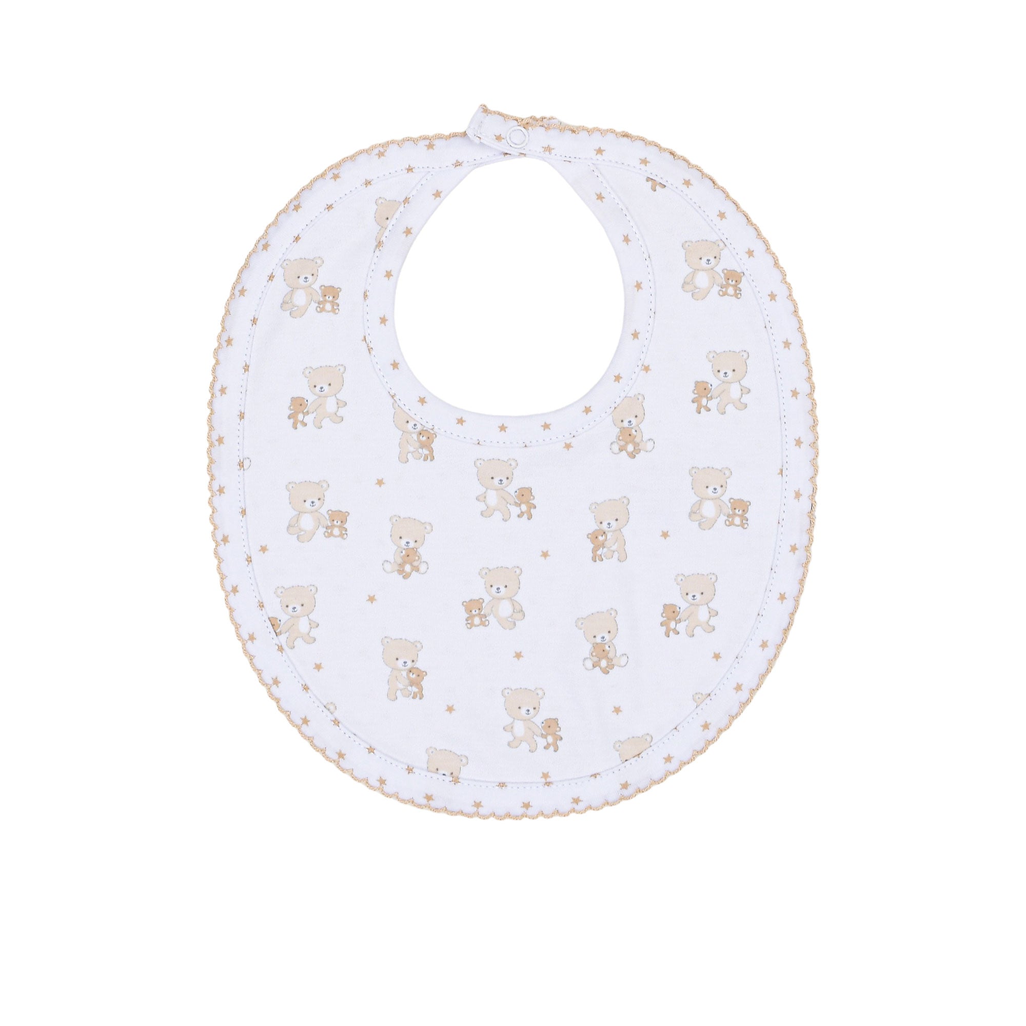 Kissy Kissy Newborn's Star Pattern Sleepsuit with Hat & Bib