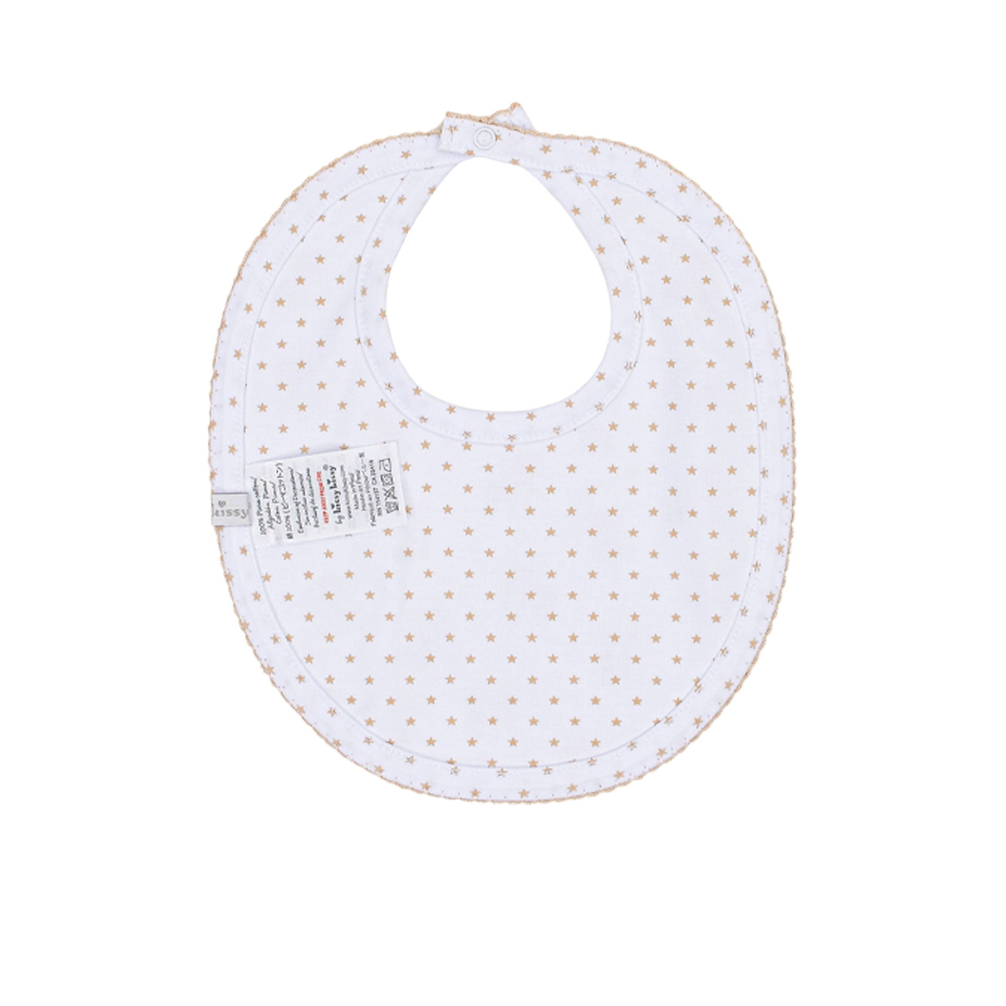 Kissy Kissy Newborn's Star Pattern Sleepsuit with Hat & Bib