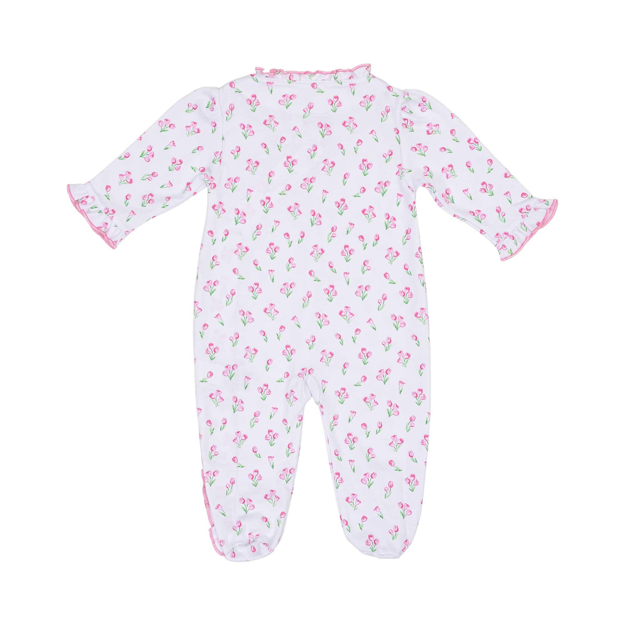 Kissy Kissy New Born Girl's Wrap-Over Sleepsuit with Floral Headband