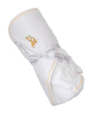 Kissy Kissy Kids New Born Unisex White & Yellow Towel