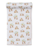 Kissy Kissy Kids New Born Unisex Brown Blanket