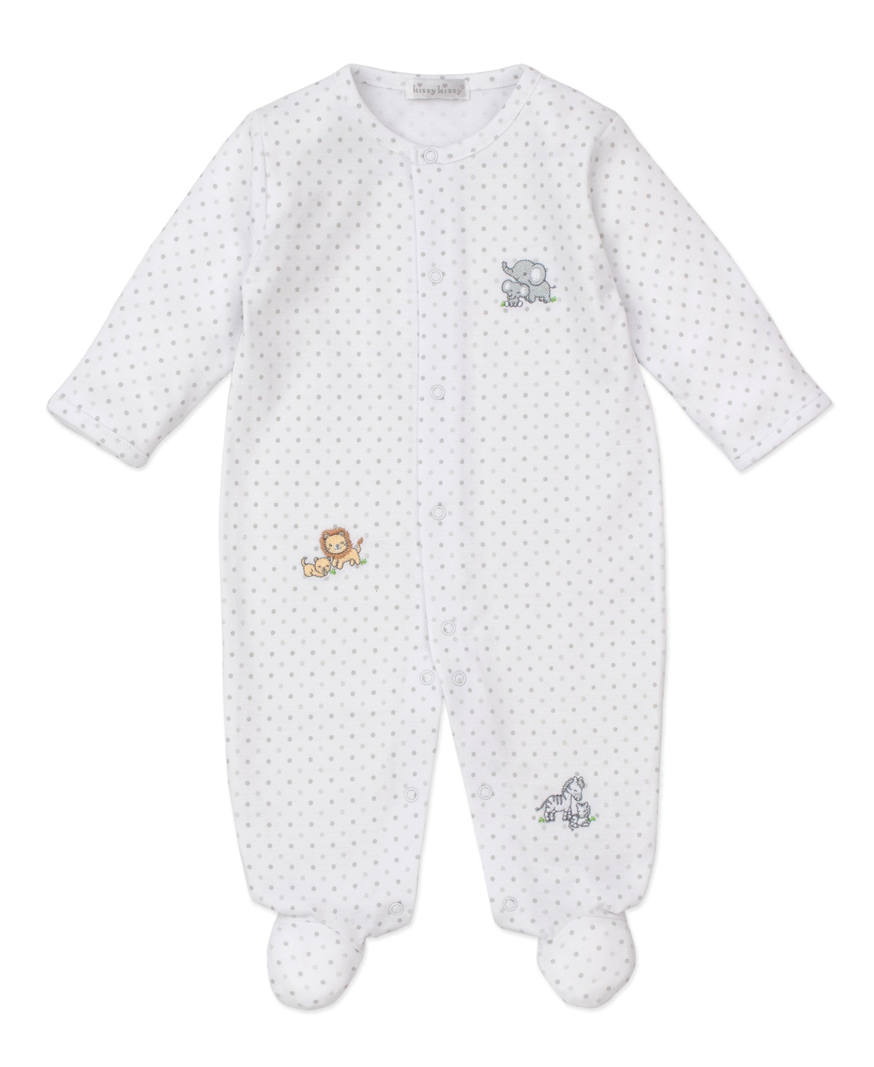 Kissy Kissy Kids New Born Silver Sleepsuit Set | New Born | New Born Babysuits | New Born Girl (0M - 9M) | New Born Girl Babysuits | New Born Girl Sleepwear | new-season-2025 Kissy Kissy Kids New Born Silver Sleepsuit Set | New Born | New Born Babysuits | New Born Girl (0M - 9M) | New Born Girl Babysuits | New Born Girl Sleepwear | new-season-2025