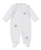 Kissy Kissy Kids New Born Unisex Silver Sleepsuit Set
