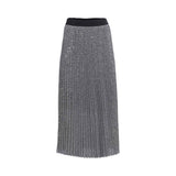 Karl Lagerfeld Women's Silver Skirt