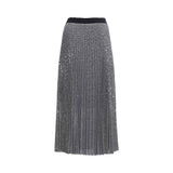 Karl Lagerfeld Women's Silver Skirt