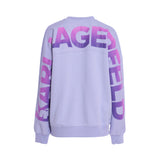Karl Lagerfeld Women's Lavender Sweatshirt